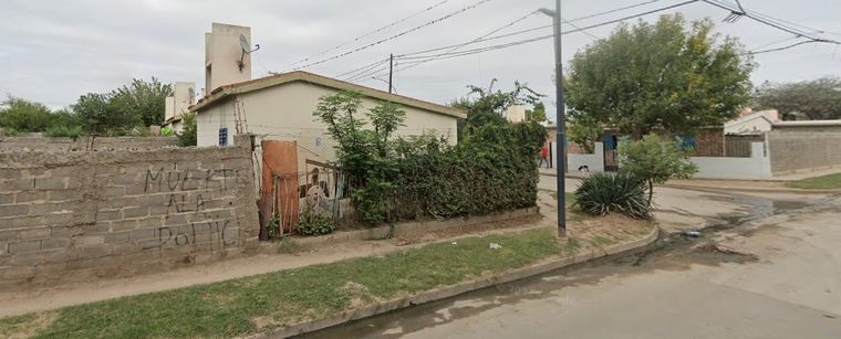 El lugar en el que se produjo la balacera fatal, entre San Roque y Las Flores 2.