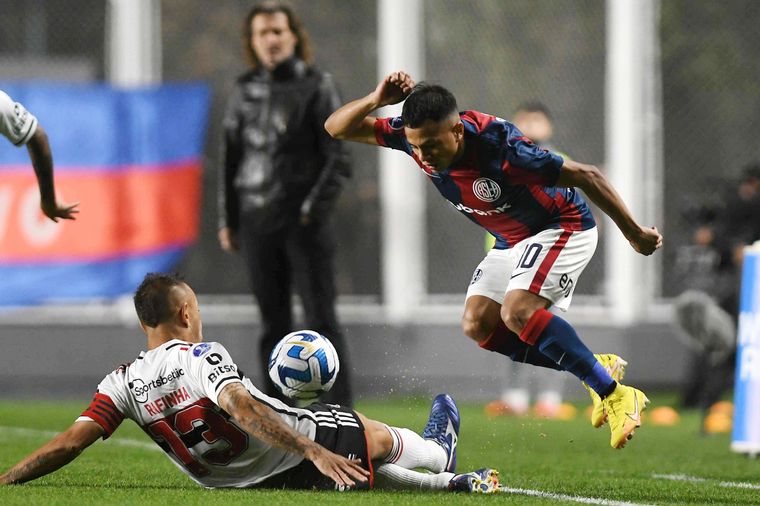 San Lorenzo venció 1 a 0 a Sao Paulo en los octavos de IDA de Sudamericana