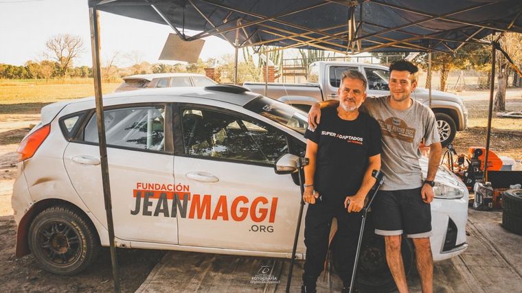Jean Maggi: ahora copiloto de carreras