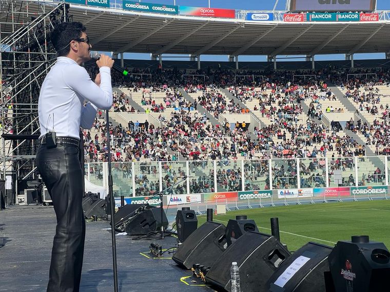 Juan Ingaramo descosió el escenario del Kempes