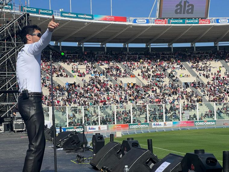 Juan Ingaramo descosió el escenario del Kempes