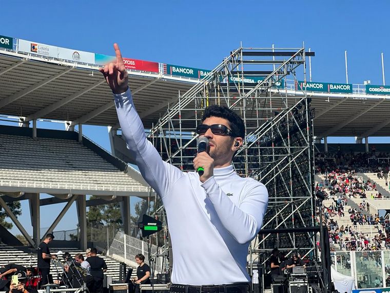 Juan Ingaramo descosió el escenario del Kempes