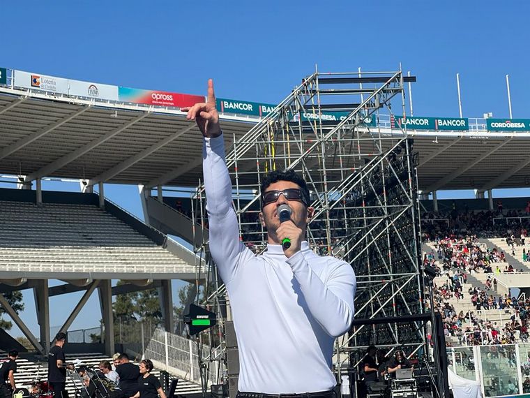 Juan Ingaramo descosió el escenario del Kempes