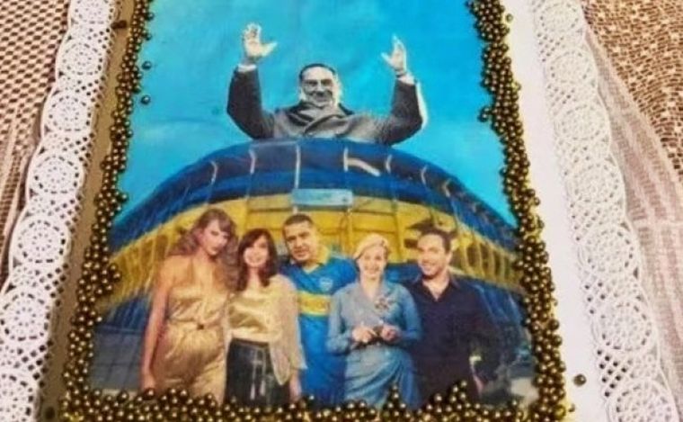 La torta de cumpleaños que pidió una joven.