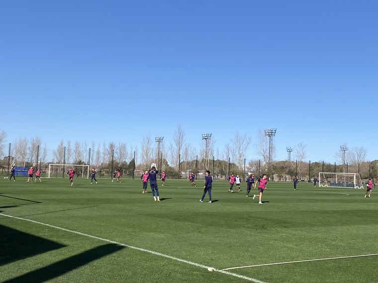 FOTO: Talleres volvió a las prácticas pensando en Copa de la Liga