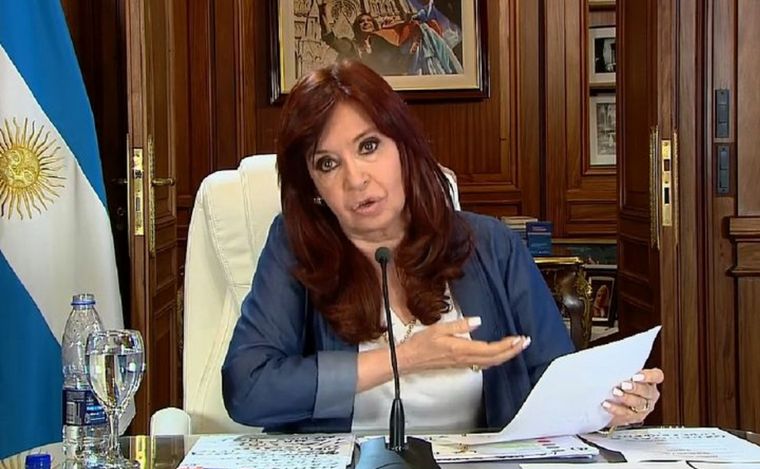 FOTO: Cristina Fernández de Kirchner.