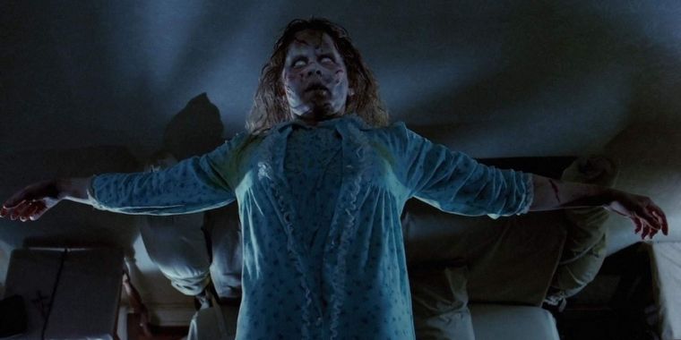 FOTO: Linda Blair se puso en la piel de la protagonista de El Exorcista.