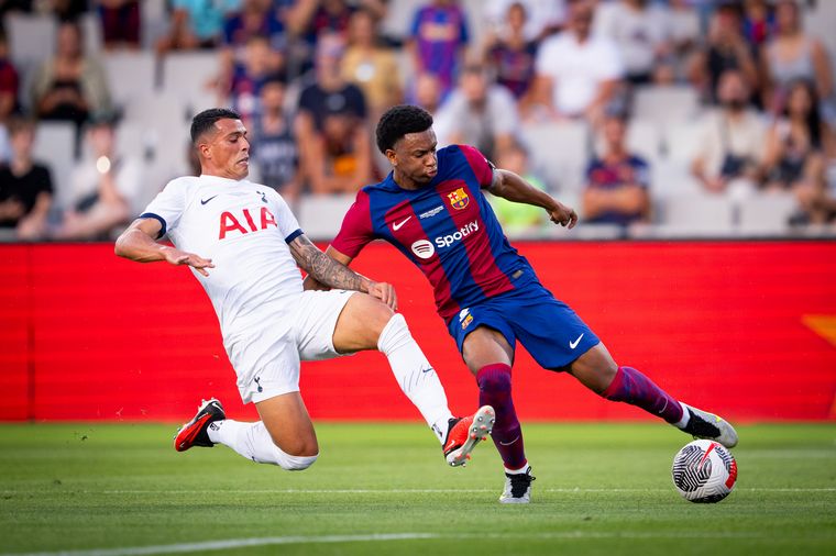 Barcelona vs Tottenham. (Foto:@FCBarcelona)