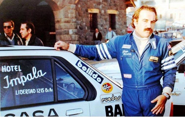 FOTO: Jorge Recalde/Rally de Bariloche 1982. Foto Bellido