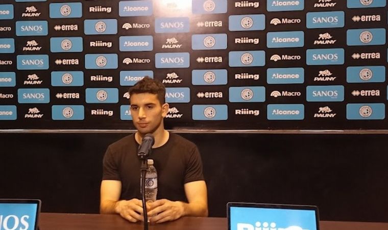 Lautaro Pastrán, en el Gigante de Alberdi