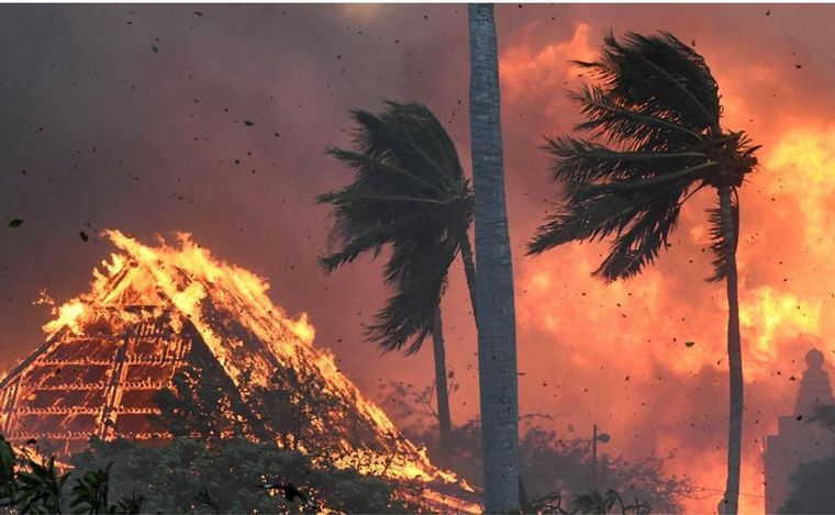 FOTO: Un feroz incendio en Hawái deja al menos 80 muertos (Foto: AP -Matthew Thayer).