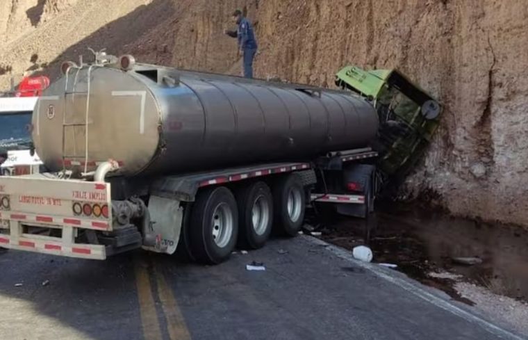 Cierre preventivo del paso internacional Cristo Redentor por un choque en ruta 7.