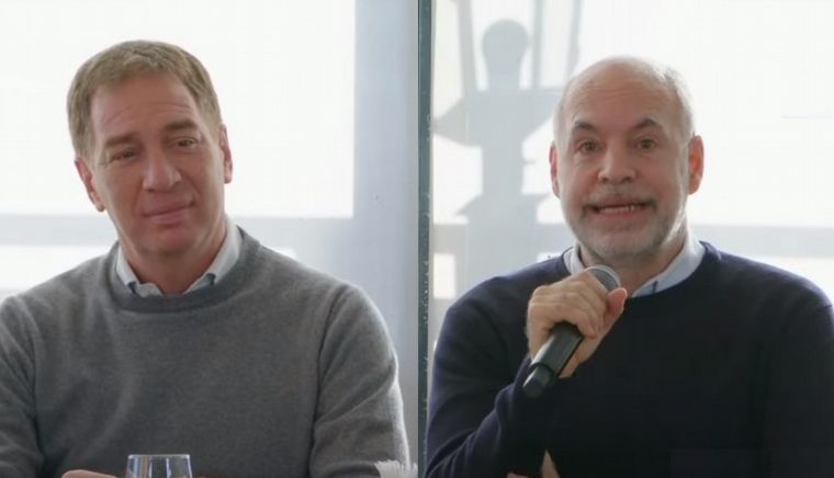 Larreta, junto a Santilli, pidió que la gente vaya a votar y le habló a los jóvenes.