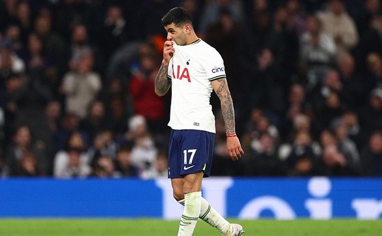 Romero anotó el primer gol del Tottenham esta temporada. 