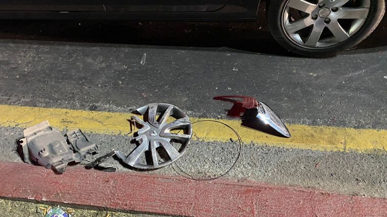 Choque múltiple en Av. Colón