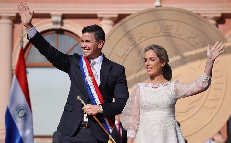 Santiago Peña, el nuevo presidente de Paraguay. (Foto: @SantiPenap)