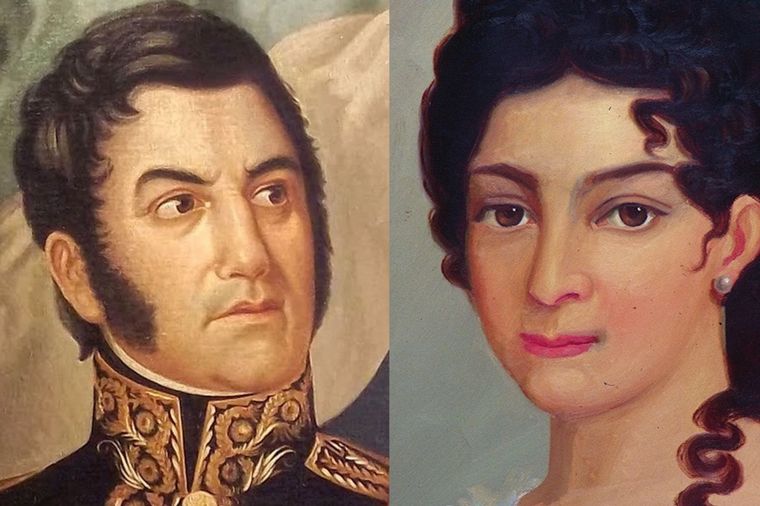 FOTO: Remedios de Escalada, “esposa y amiga” del General San Martín