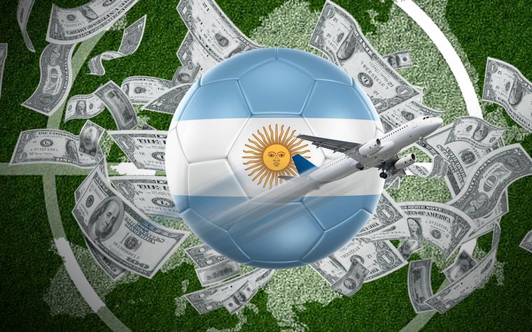 FOTO: Fútbol argentino de exportación.