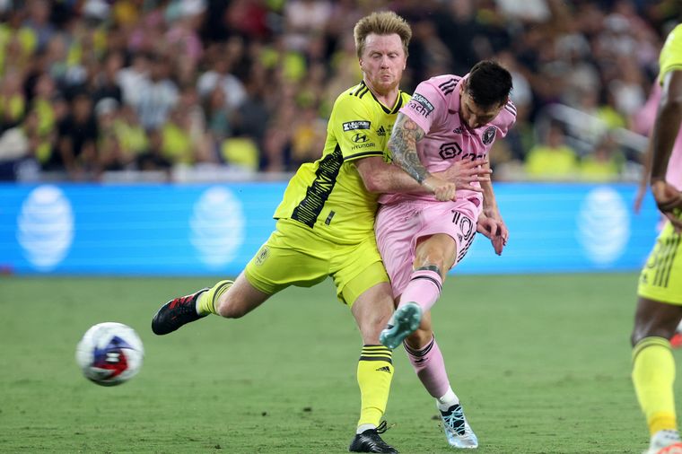 Messi debería volver a enfrentar a Nashville el miércoles.