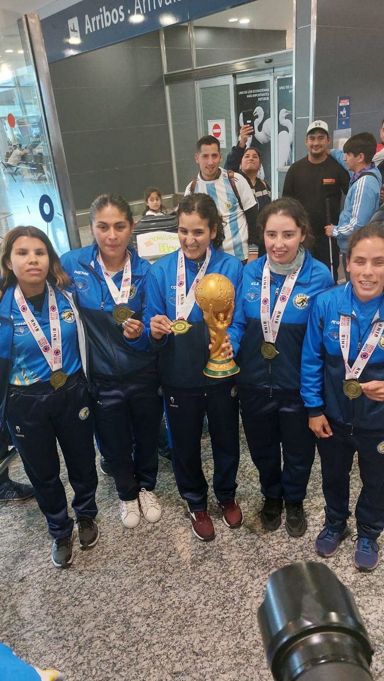 “Las Murciélagas” ya están en Argentina. 