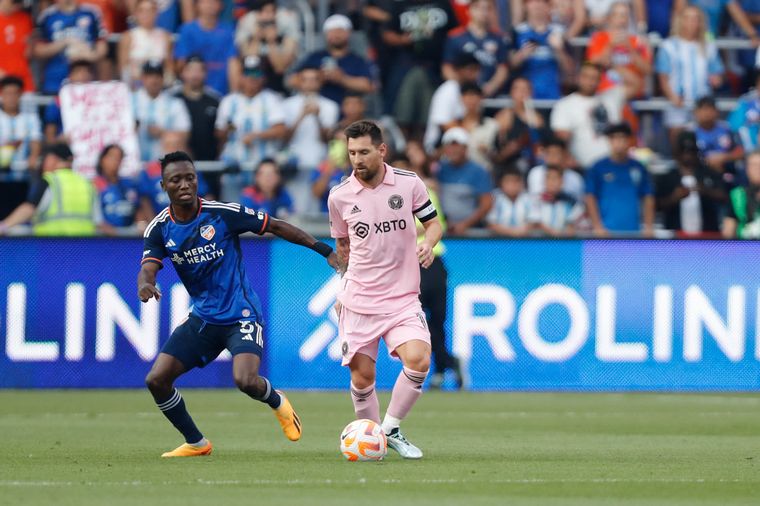 Lionel Messi, la estrella del equipo rosa.