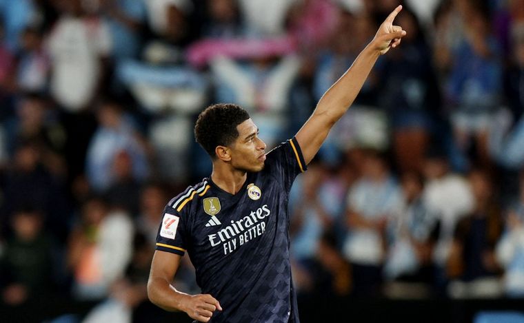 Bellingham anotó el único gol del triunfo blanco. 