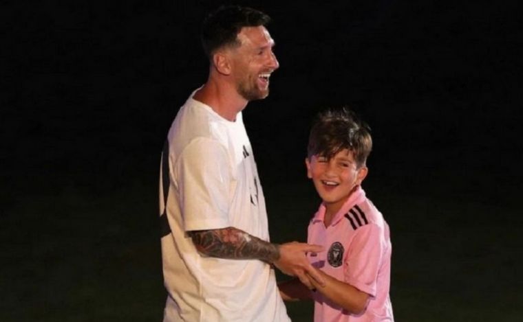 Thiago Messi jugará en la Sub 12 de Inter Miami