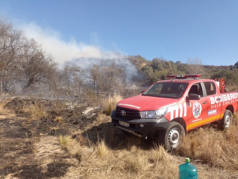 El riesgo de incendio es extremo en Córdoba.
