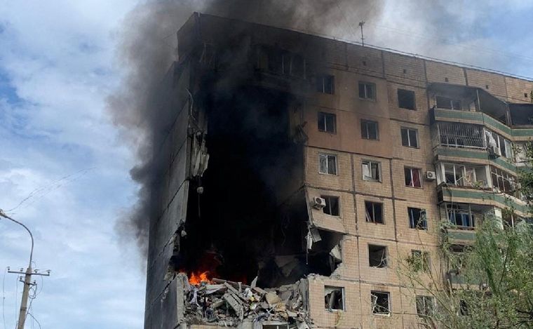 La guerra en Ucrania ya lleva 18 meses.