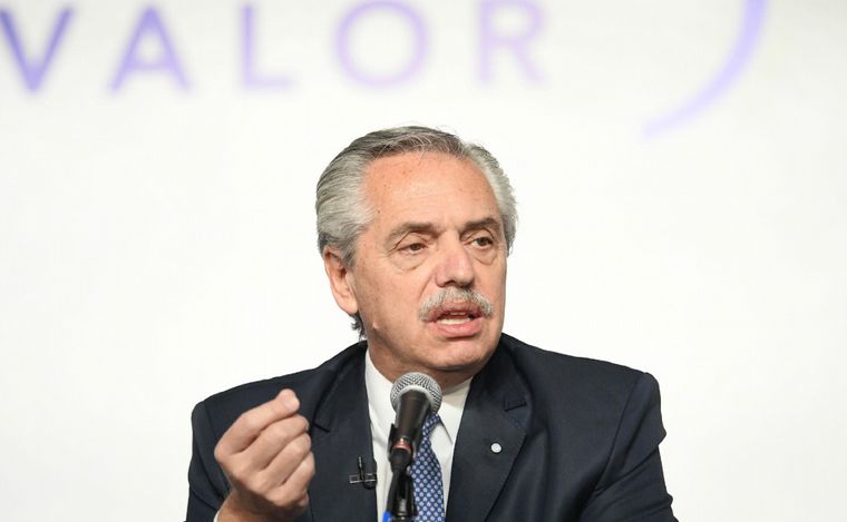Alberto Fernández. (Foto: NA)