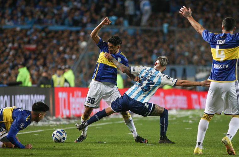 Racing vs Boca.