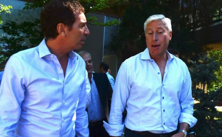 Diego Santilli y Gustavo Coria (Foto: Gentileza de Letra P).
