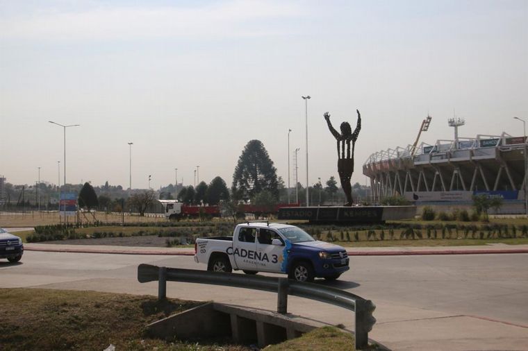 La Gran Cadena Federal, en plena caravana por calles de Córdoba.