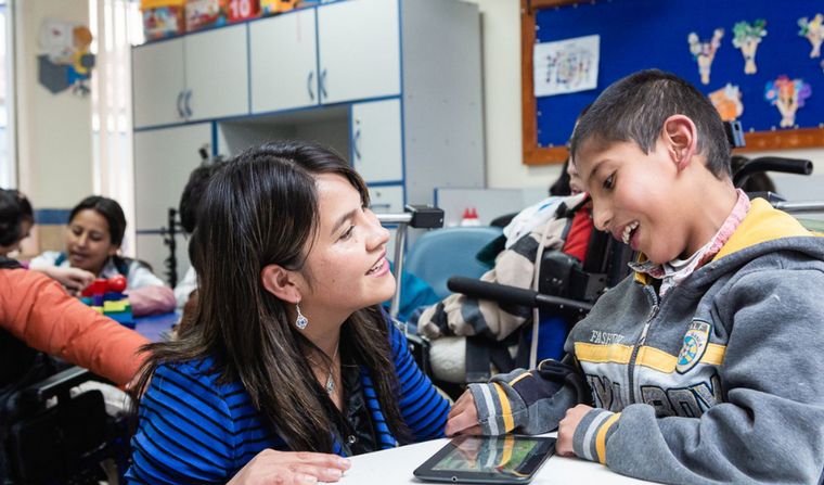 Educación para niños especiales en México.