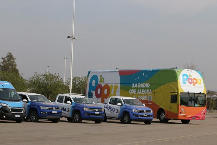 La caravana de la Gran Cadena Federal ya se siente en las calles de Córdoba