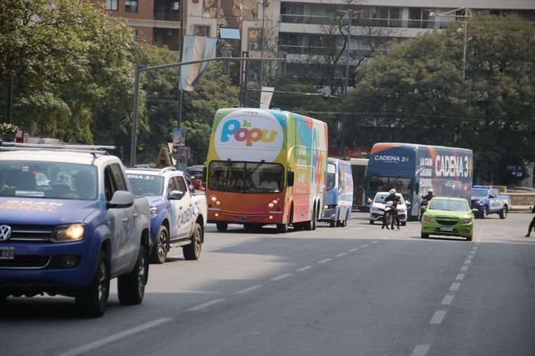FOTO: La Gran Cadena Federal se hizo sentir con una súper caravana por Córdoba