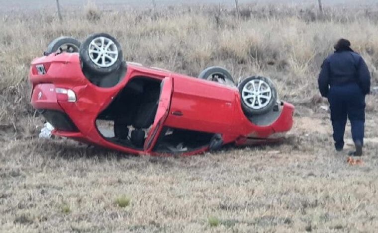 Un muerto en un accidente fatal en Corralito. (Foto: FM Sol)