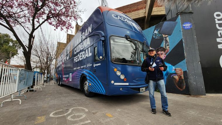 La Cadeneta palpitó la previa del partido de Belgrano en Alberdi.