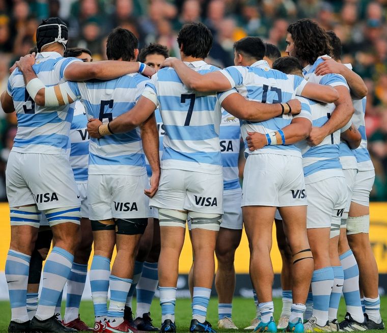 Los Pumas realizaron su primer entrenamiento en Francia (Foto: archivo)