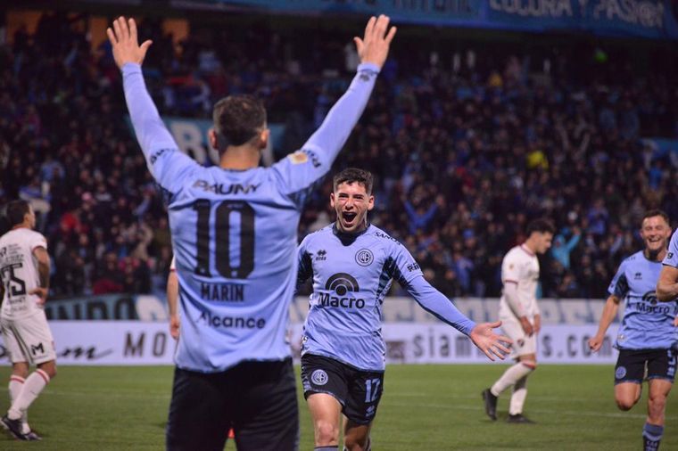 Belgrano vs Newell`s en Alberdi.