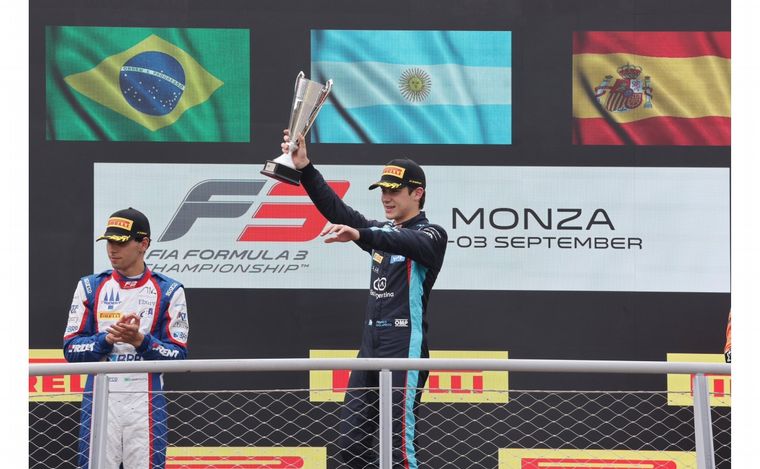 FOTO: Otra victoria para Colapinto en Monza, finalizó 4° el campeonato