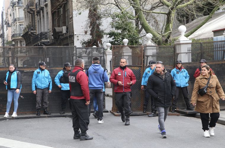 Tensión en CABA por el homenaje a 