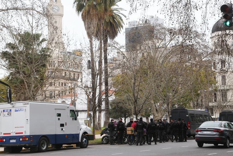 Tensión en CABA por el homenaje a 
