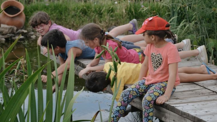 FOTO: Color Esperanza, un campamento que promete devolver la infancia