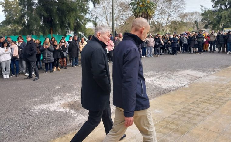 El último adiós a Silvina Luna, en el cementerio de la Chacarita.