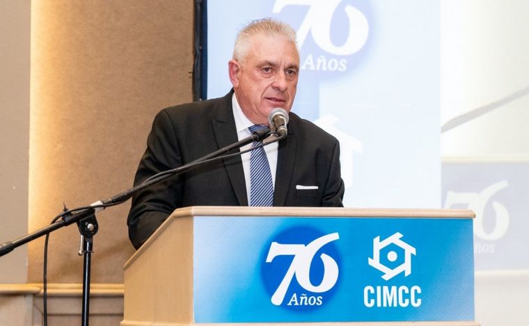 Gustavo del Boca, titular de la Cámara de Industriales Metalúrgicos.