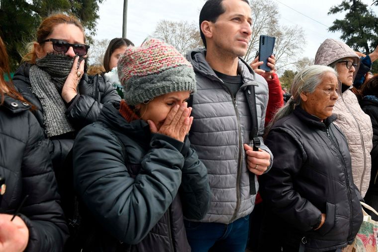El último adiós a Silvina Luna