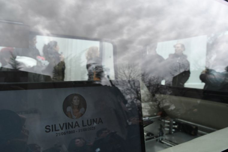 El último adiós a Silvina Luna