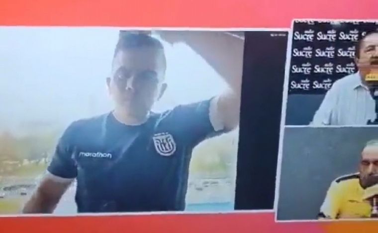 El grave error de un periodista durante una transmisión en vivo. (Foto: captura)