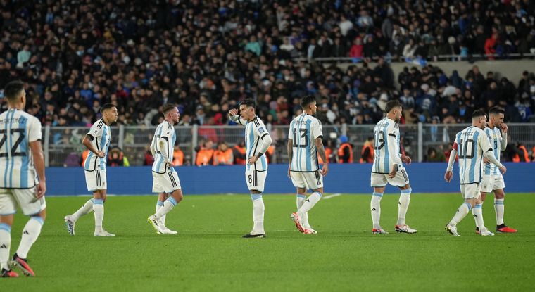 FOTO: Argentina arrancó las Eliminatorias con el pie derecho.